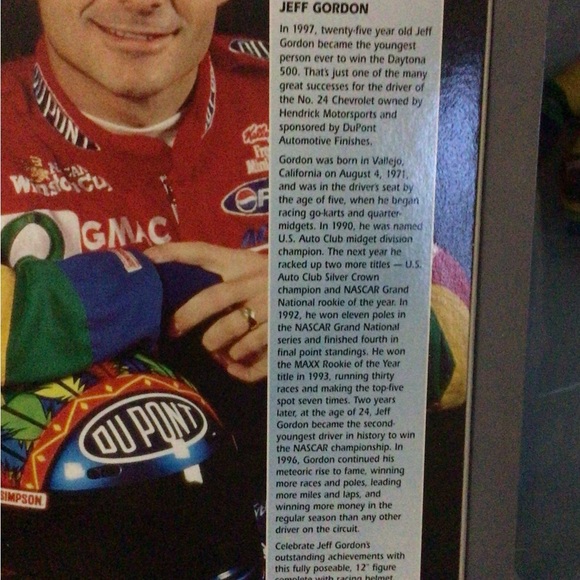 NIB Jeff Gordon 1997 Starting Lineup Winners Circle Poseable 12" Action Figure. - Picture 4 of 14
